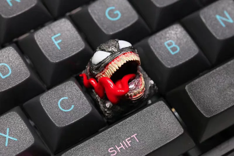 Venom смоляный ключ крышка s для вишневого переключателя Механическая игровая клавиатура фиолетовый красный желтый цвет DIY клавиша