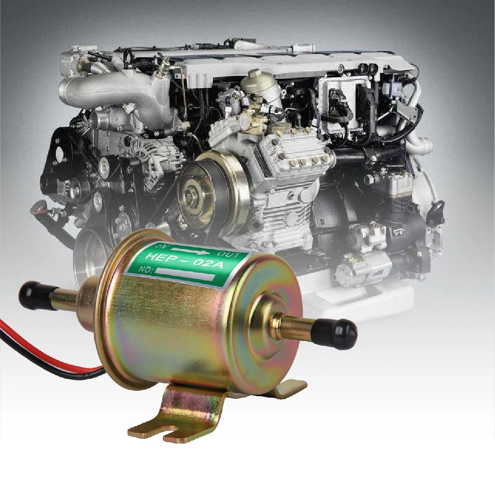 Универсальный Электрический встроенный топливный насос 12 В 2 5-4 PSI для