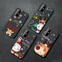 cute christmas elk phone case for samsung galaxy a s note 6 7 8 9 10 20 30 50 51 70 edge plus lite mobile bags
