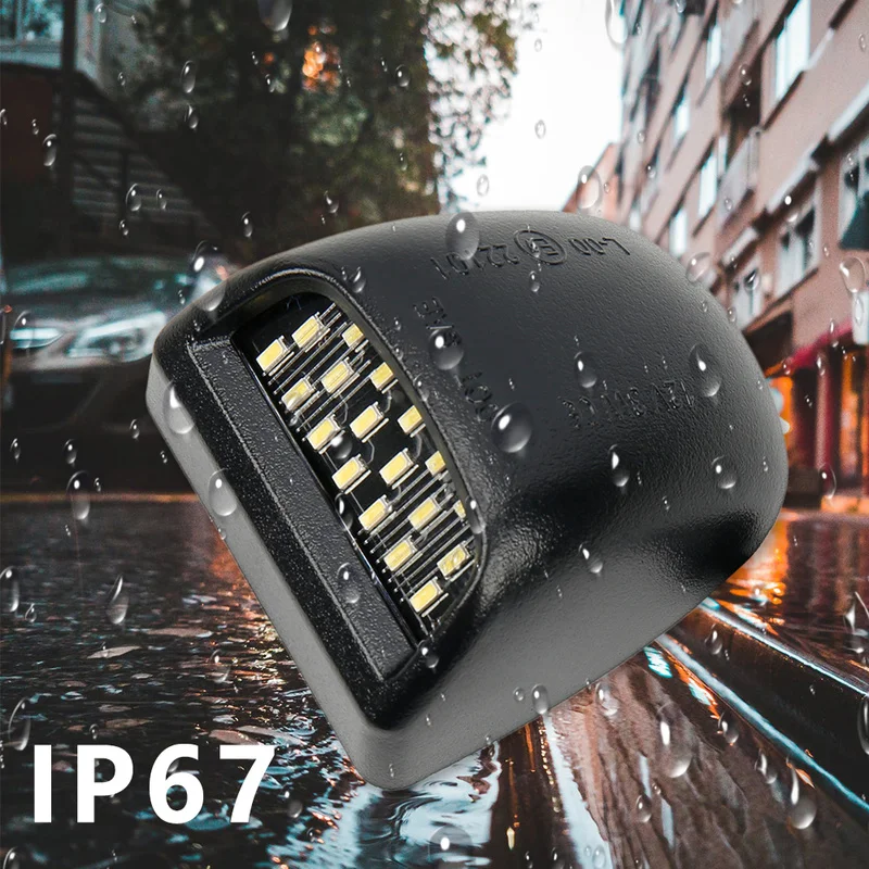 Светодиодный светильник для номерного знака 12 В 18 светодиодный белый свет