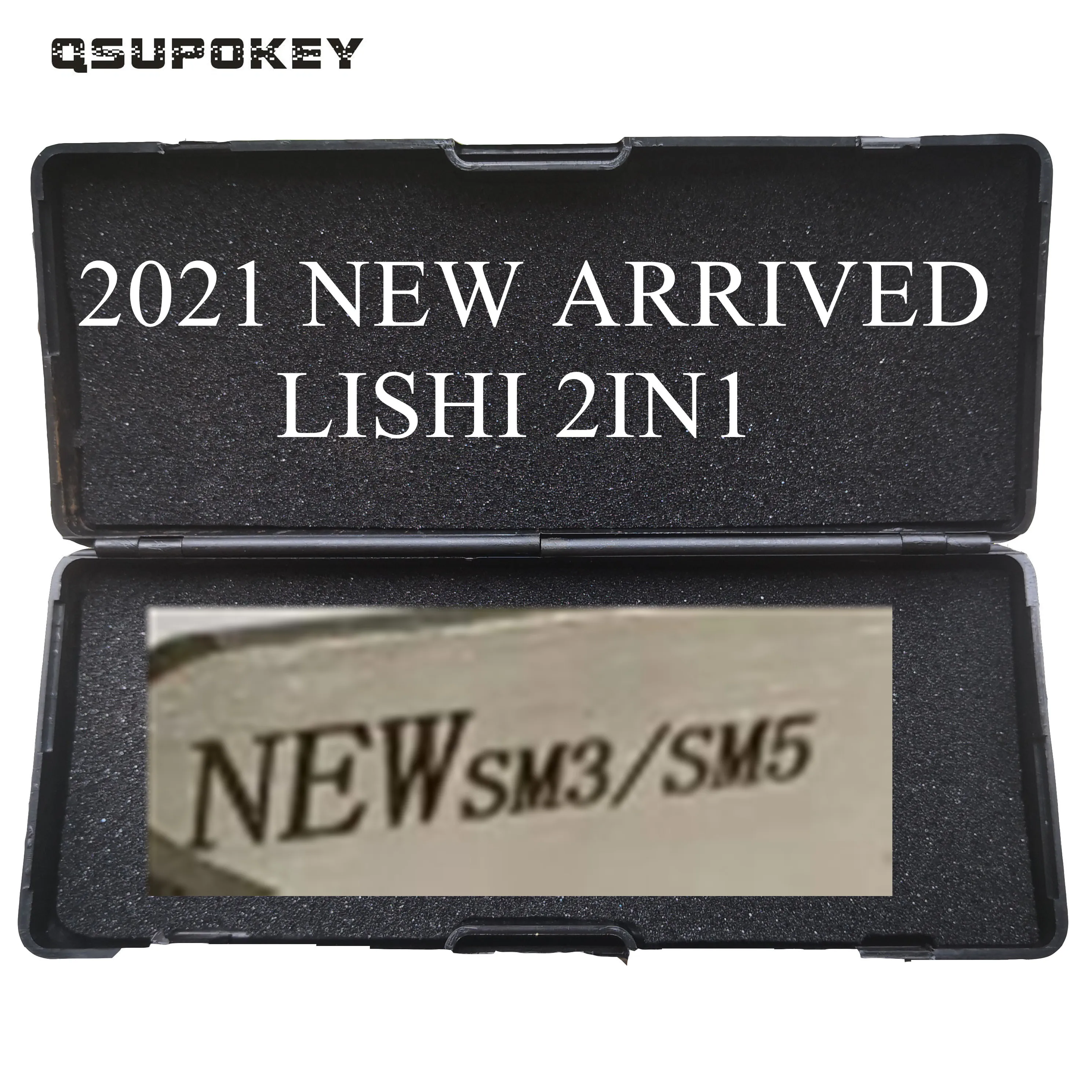 

QSUPOKEY 2021 NEW ARRIVED Original LiShi 2in1 repair Tool Locksmith Tools NEW(SM3/SM5) for Korea Lock