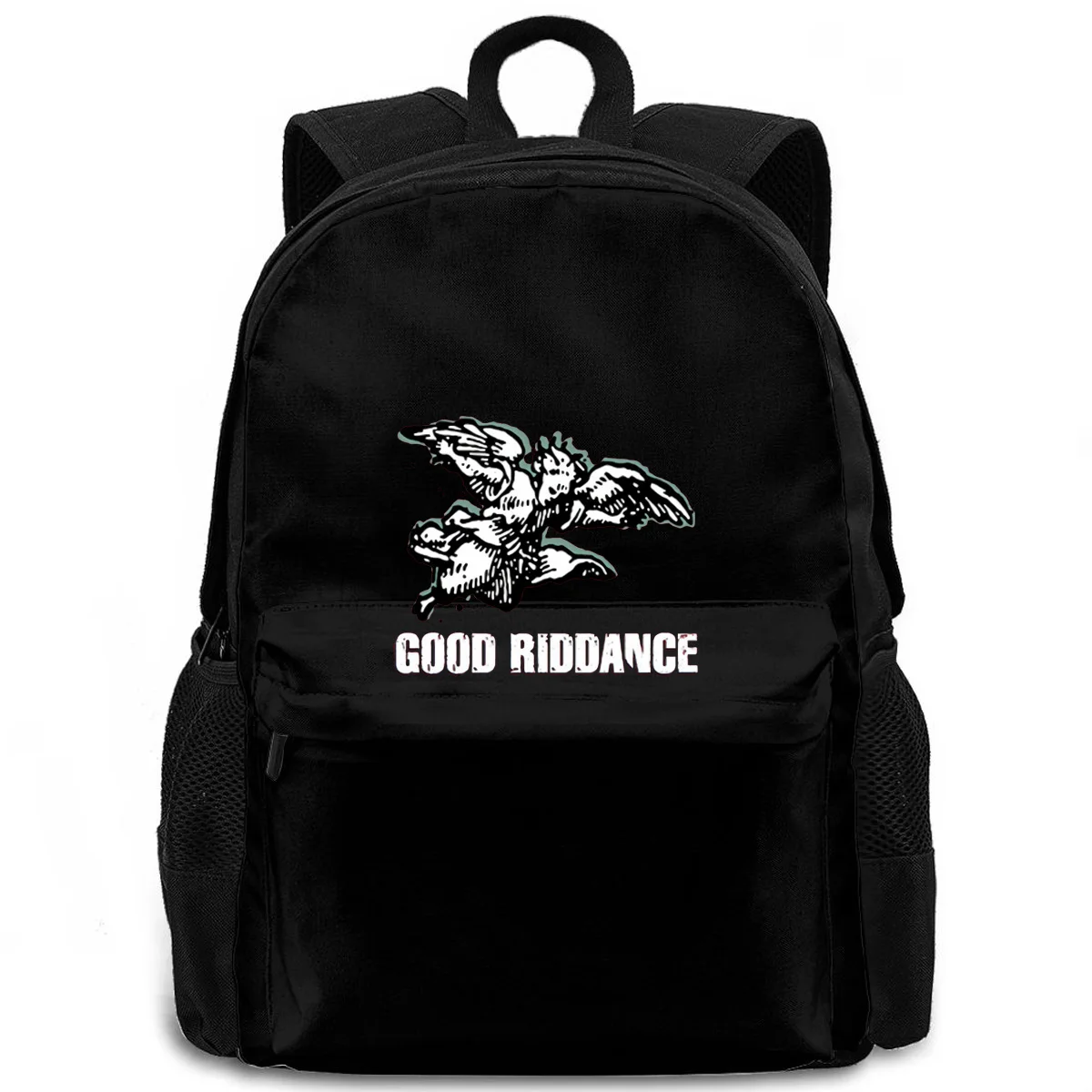 

Рюкзак унисекс в стиле панк-рок с принтом