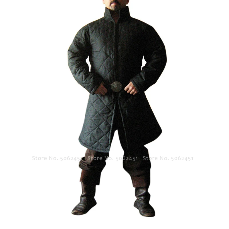Для мужчин средневековый Ретро Куртки с длинными рукавами сцены Британский