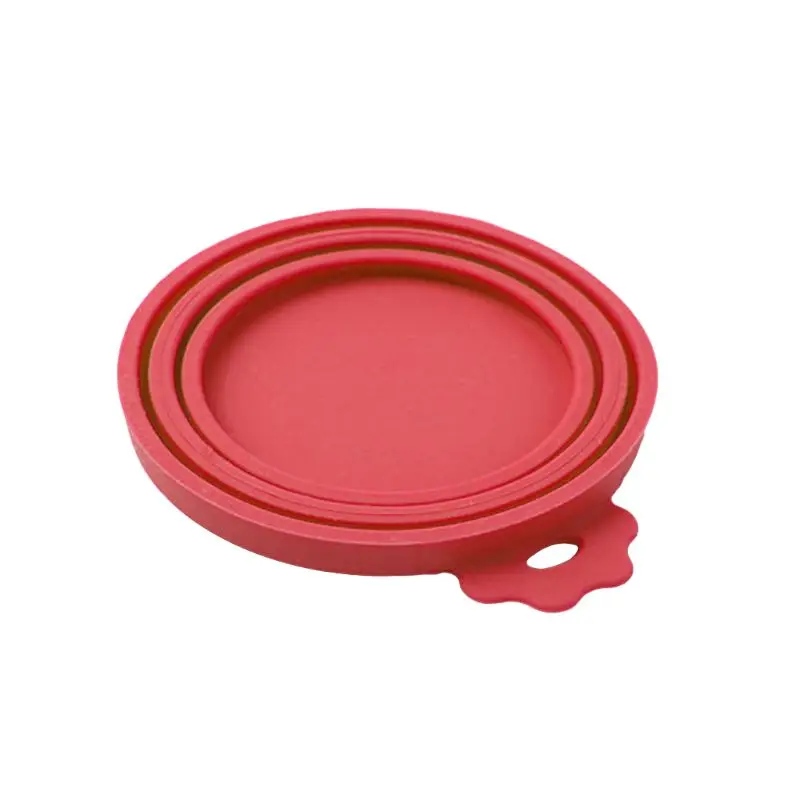 

Portable Silicone Dog Cat Canned Lid Pet Food Cover Storage Fresh-keeping Lids