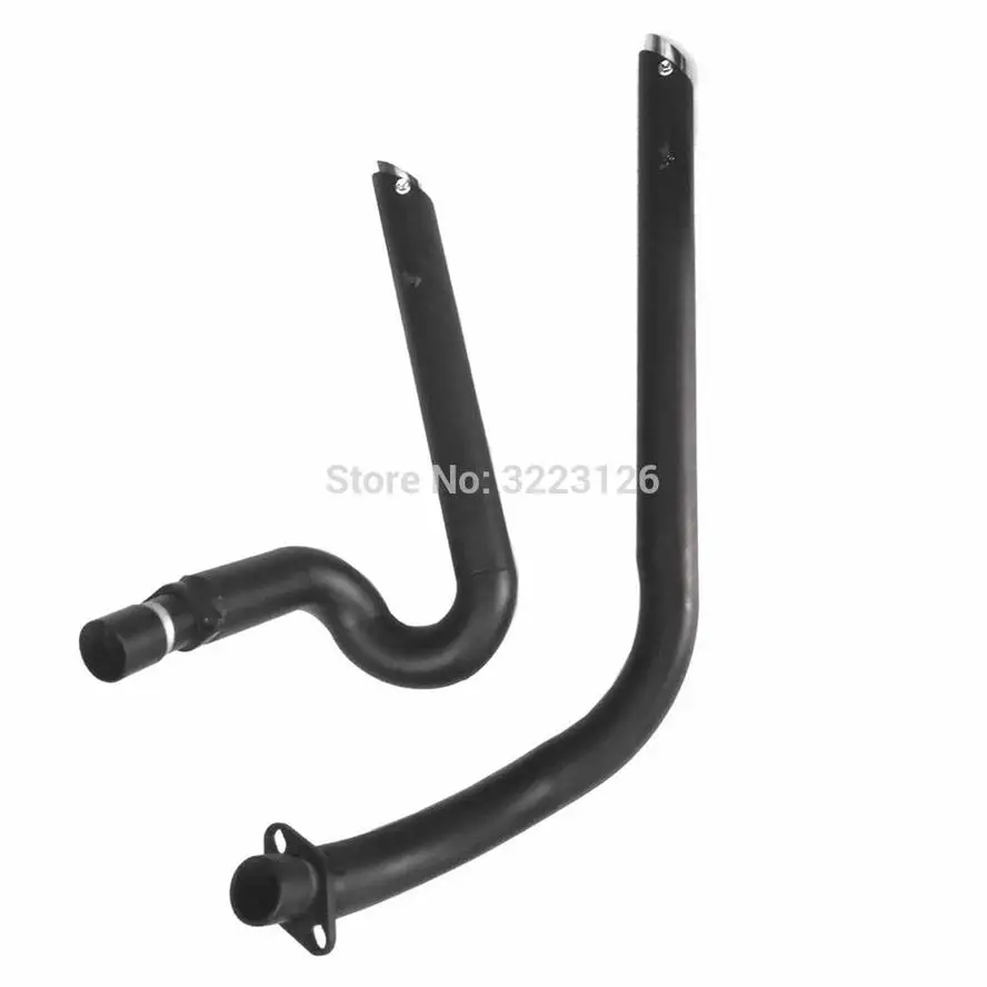 Выхлопная труба мотоцикла Aerofluxus вентиляционная труба с глушителем глушитель для Honda STEED 400 600 STEED600 STEED400 VLX400 VLX600
