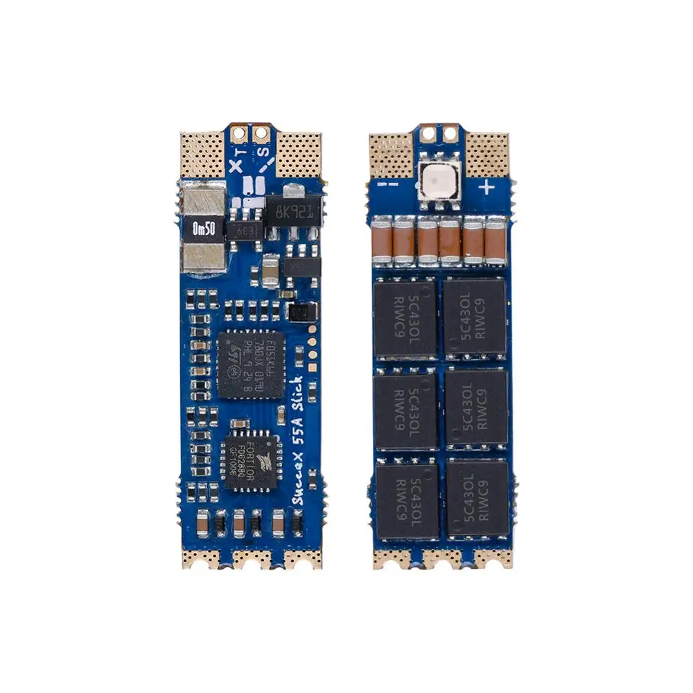 IFlight sucex 55A Slick 2-6S single ESC с 8-слойной печатной платой поддержка Dshot150/300/600/1200/MultiShot/OneShot