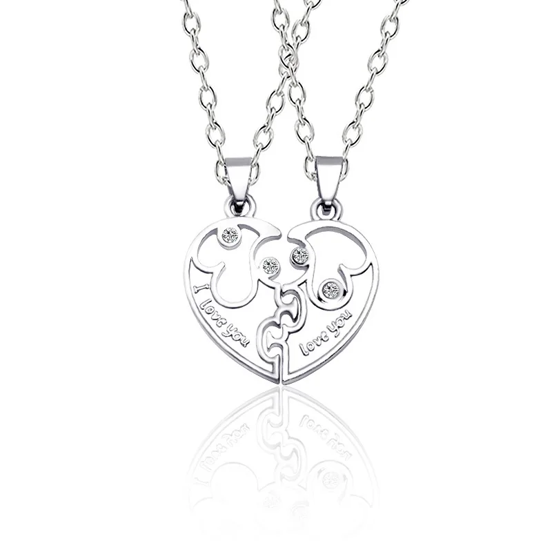 Женское и мужское ожерелье с подвеской простое на длинной цепочке Подарочный