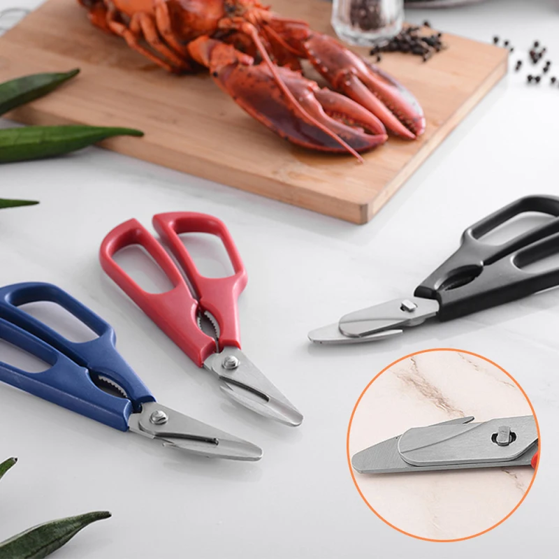 Новая нержавеющая сталь Омаров рыбы съемные креветки краба ножницы для