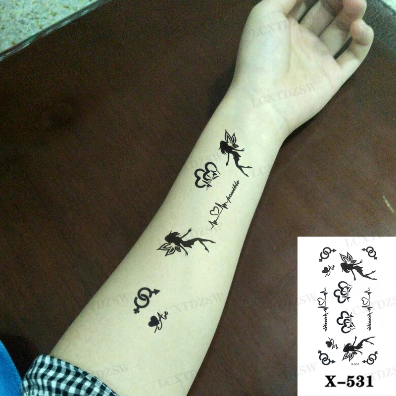 Cat Fake Tattoo Stickers For Children Waterproof Temporary Arm Tattoo Stickers Body Art Lovely Animal Tattoos Men Women 10.5*6CM
