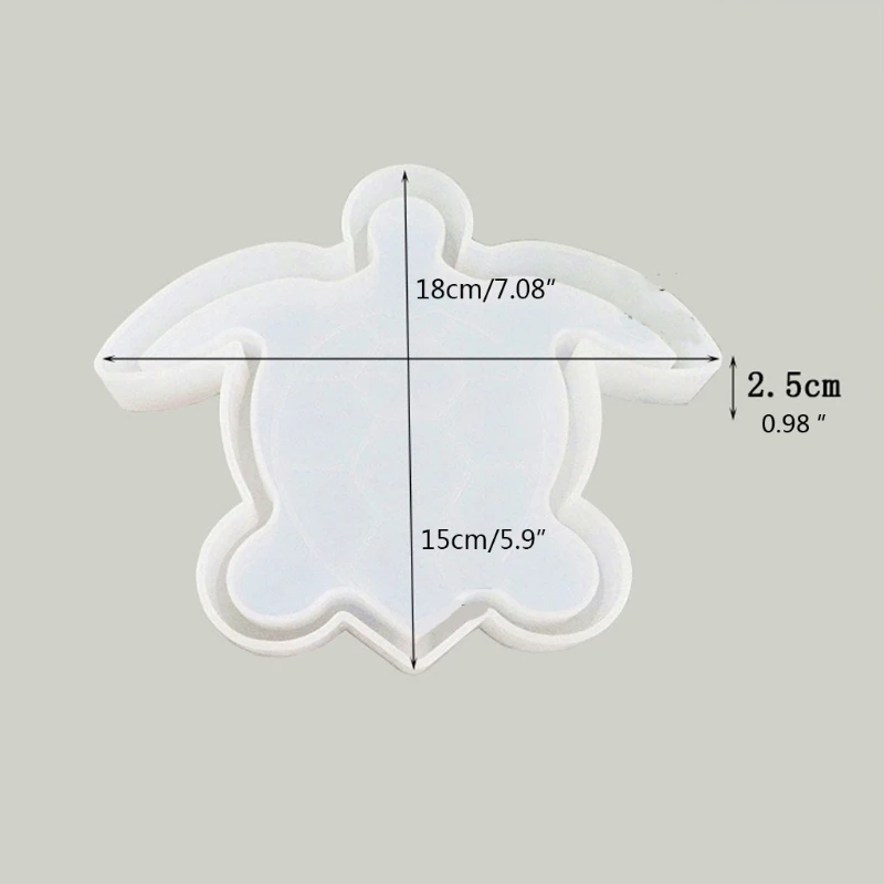 

Tortoise Ashtray Resin Silicone Mold Sea Turtle Ashtray Resin Casting Mold Tool