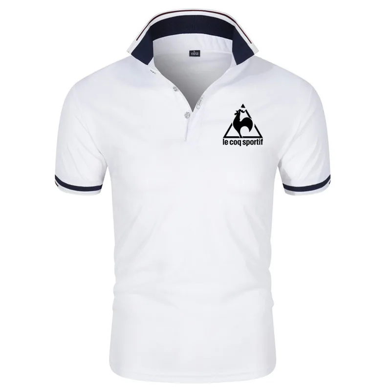 

2021 New Brand Letter Print Polo Shirt Men Summer Casual Harajuku Polo shirt Men's Short Sleeve Breathable Cool Tops Man T-shirt