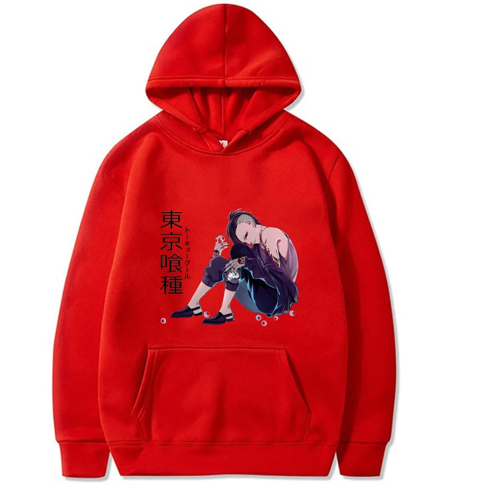 

Japanese Anime Tokyo Ghoul Hoodie Pullovers Tops Spring Autumn Casual Uniex