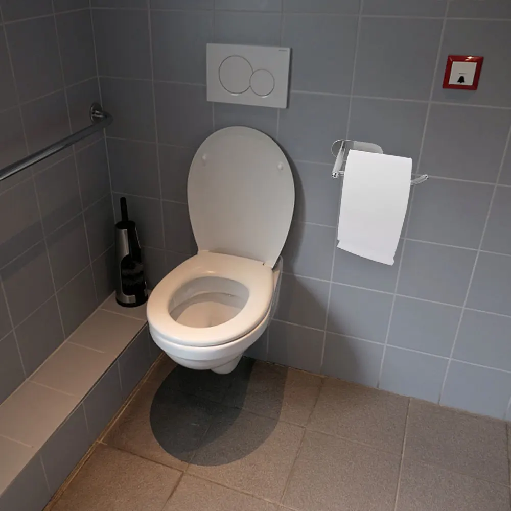 

1Pc Holder Safe Fine Nice Chic Paper Towel Rack Organizer Roll Paper Rack Hanger