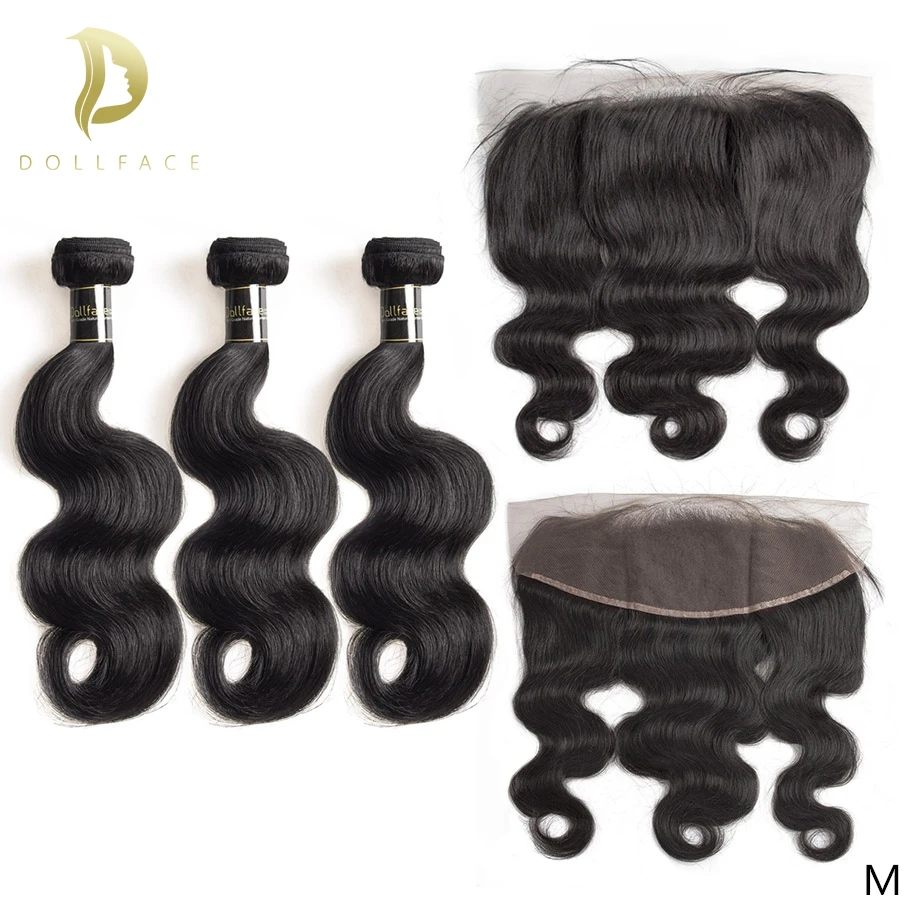 Объемные волнистые бразильские вплетаемые волосы 3 пряди с фронтальной