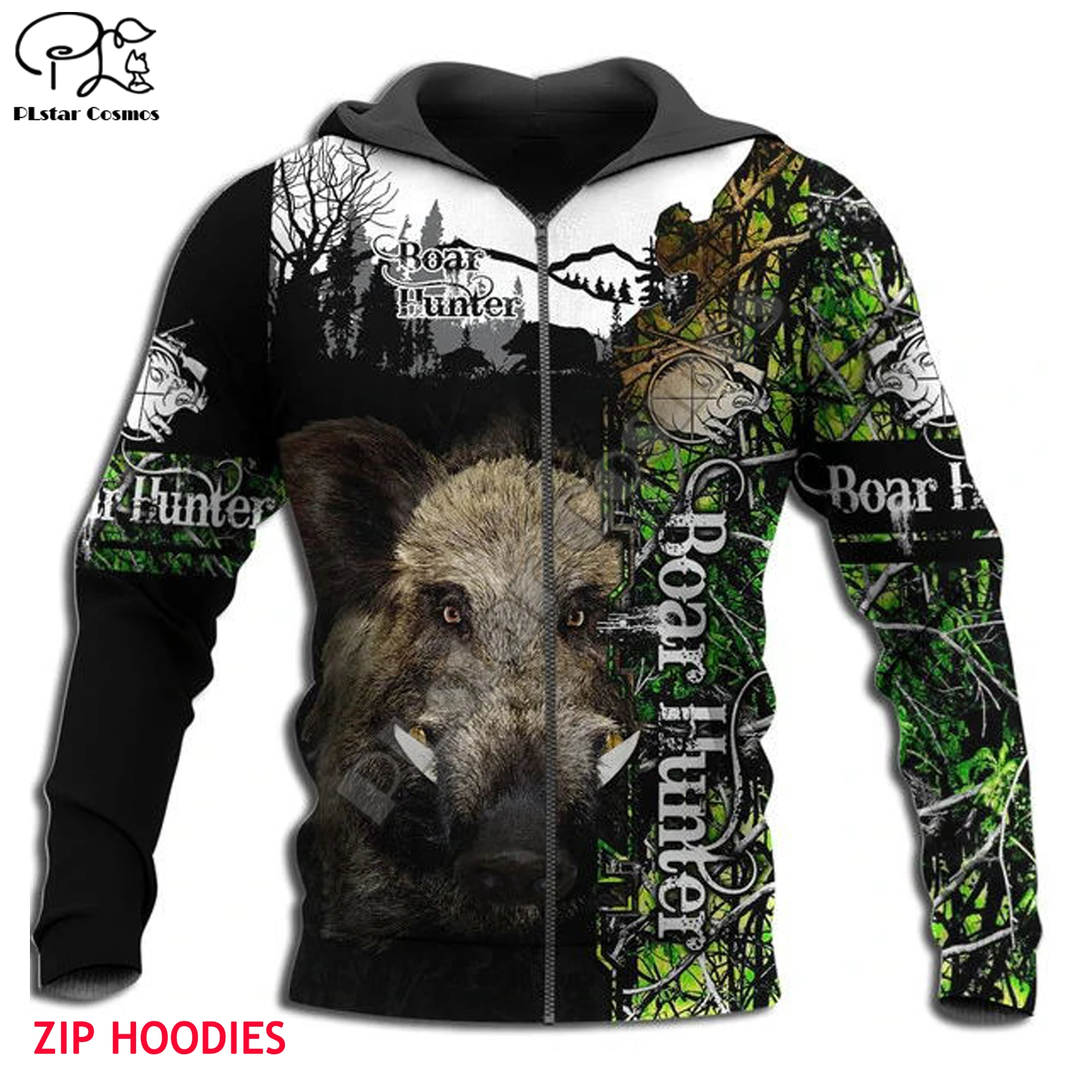 Дикий кабан Охота 3d всей одежды в стиле &quotунисекс&quot с рисунком толстовки