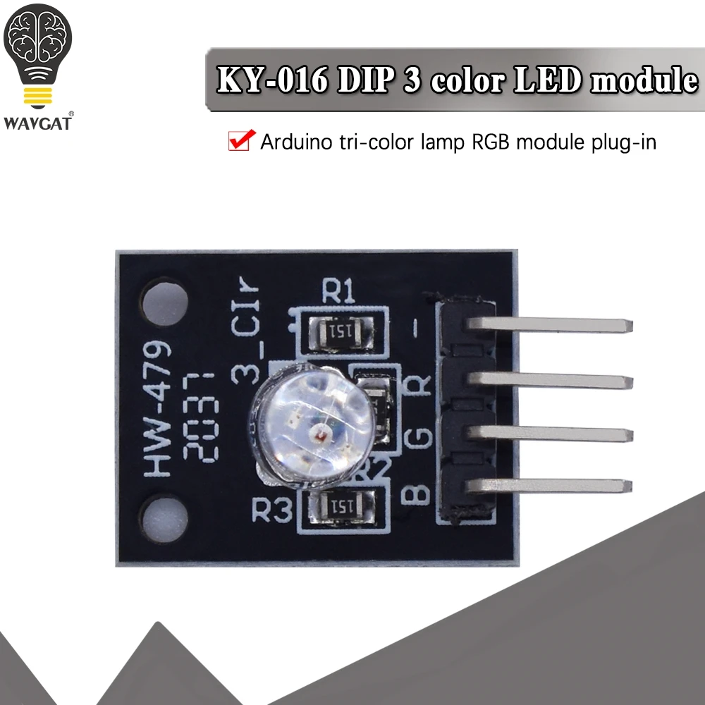 KY-016 RGB 3 Farben Full Color LED Module für Arduino AVR PIC ER