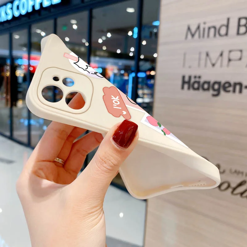 

Funny Letter Label Phone Case For iPhone 11 12 Pro Max X 7 8 Plus XR XS Max 11 Pro Soft Silicone Back Cover