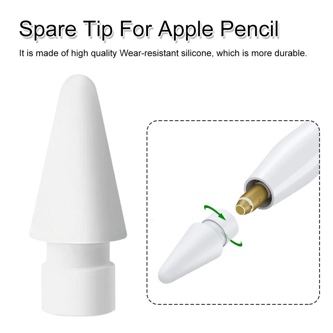 

Touchscreen Pen Nib For Apple Pencil Tip Replacement Stylus iPad Pro Generation Universal