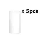 5 рулон печать наклеек Бумага прямая Термальность Бумага 57x30 мм для Бумага, которые только начинают Портативный Карманный Принтер Хорошее качество Бумага