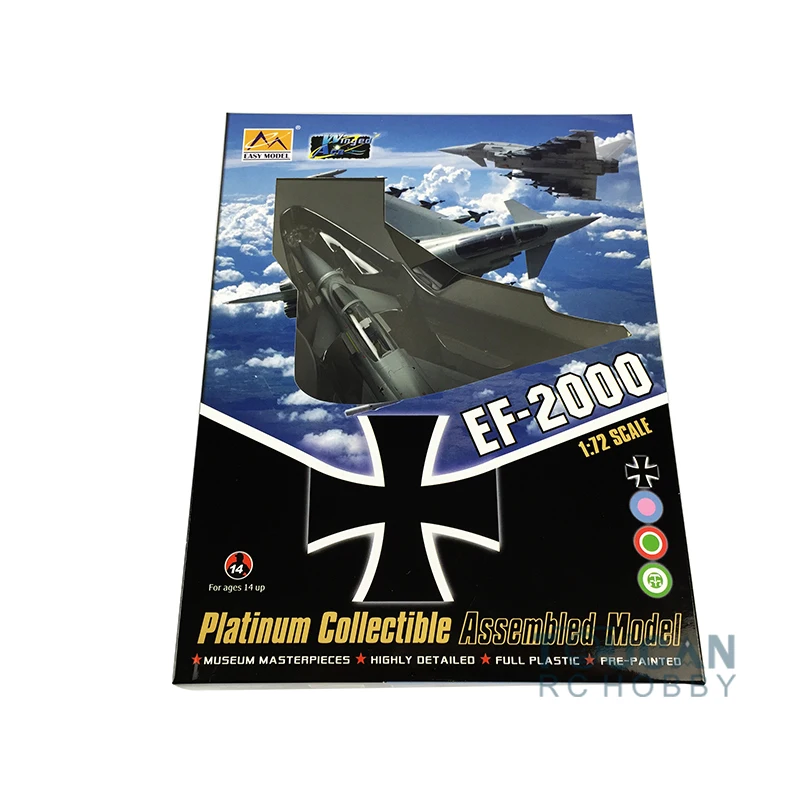 Дешево Easy Model 37144 1/72 EF-2000B Пособия по немецкому языку Air Force Warcraft военный самолет модель TH07366-SMT6
