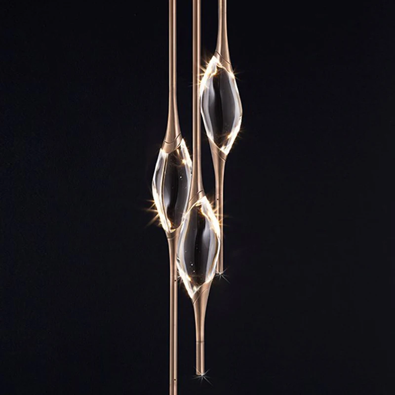 Современные подвесные светильники в виде капли воды скандинавский светодиодный
