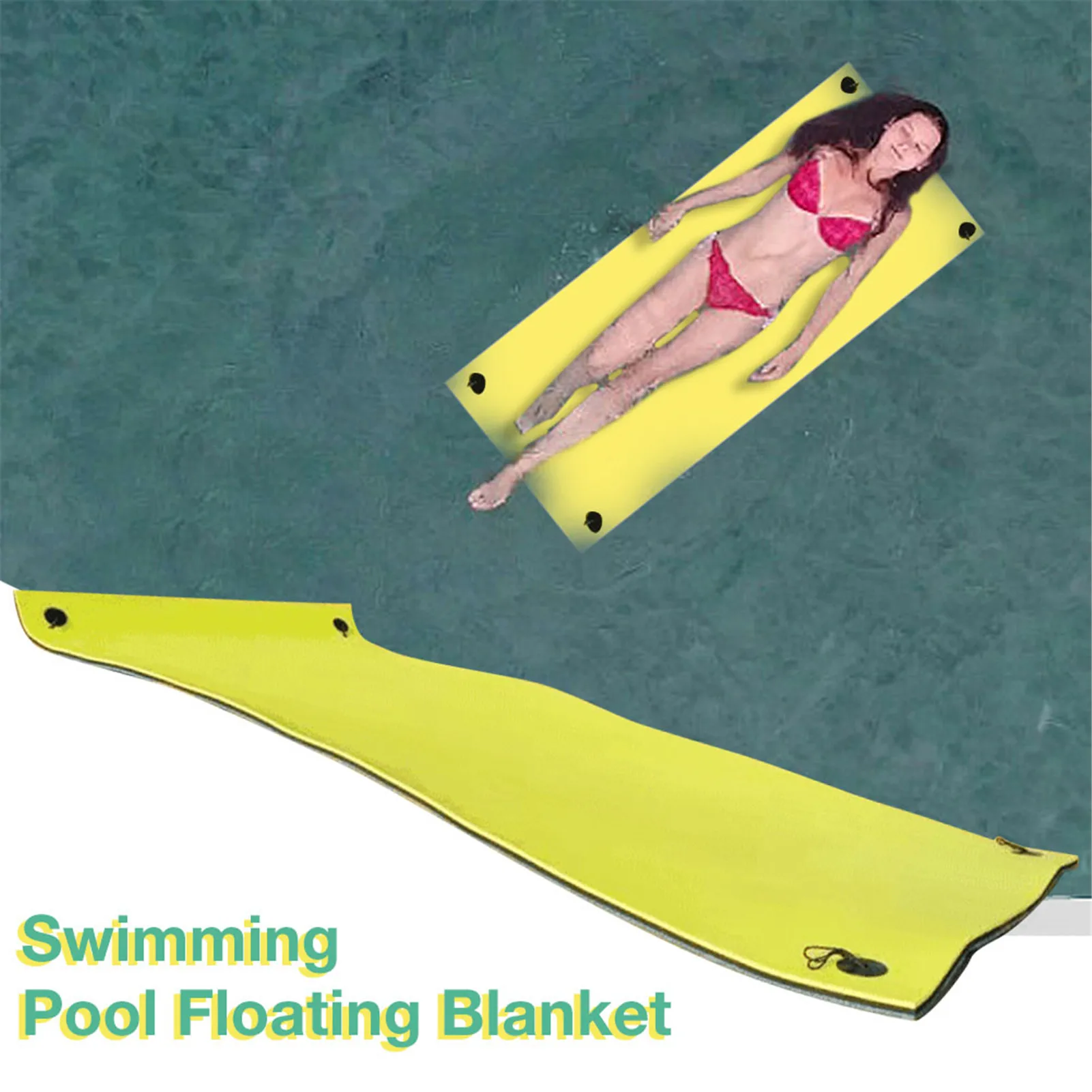 

Floating Pad Blanket Swimming Pool Floating Water Mat Tear-Resistant Cosy XPE Foam Floating Bed For Beach Ocean Lake Relaxing