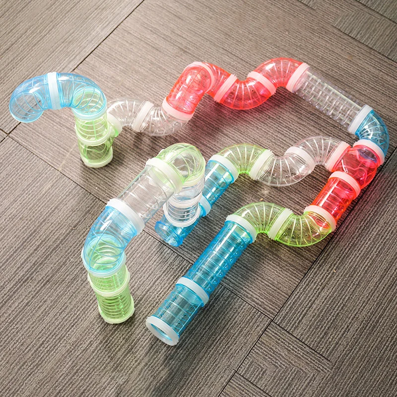 

Plastic Training Playing Tools External Tunnel Hamster Toys Multifunctional Hamster Cage Accessories Hamster Pipeline WY70401