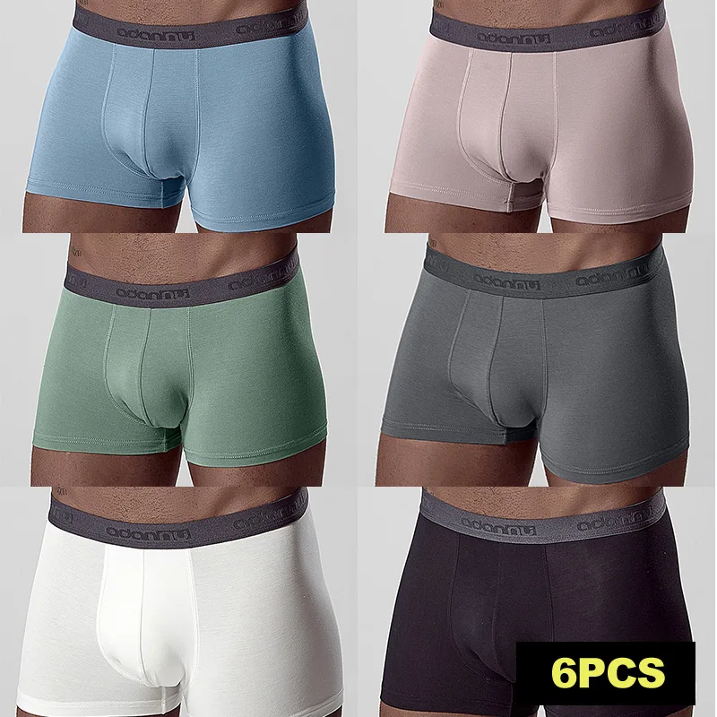 Трусы-боксеры мужские сетчатые 6-8 шт./лот | Мужская одежда