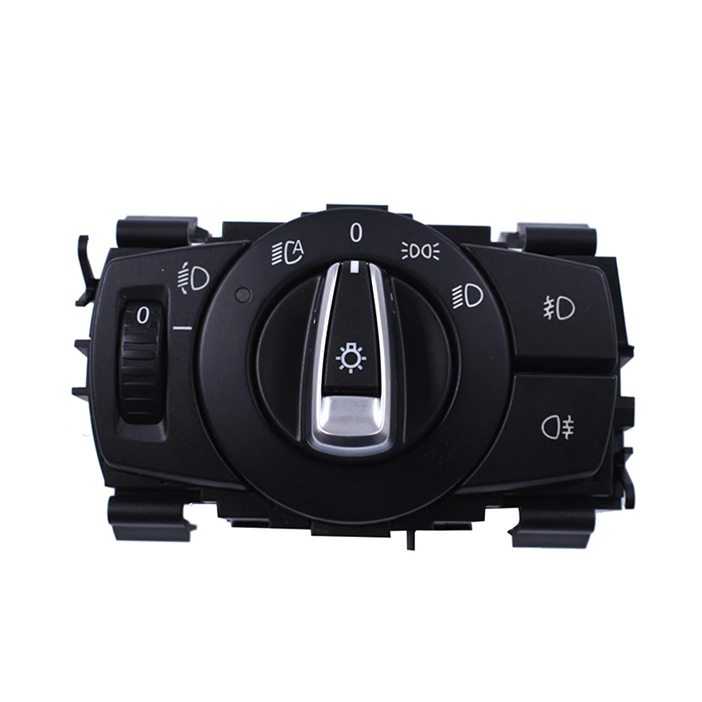 

Car fog lamp headlight switch button for e90 e92 3 series decorative frame trim sticker replace high quality auto whirling knob