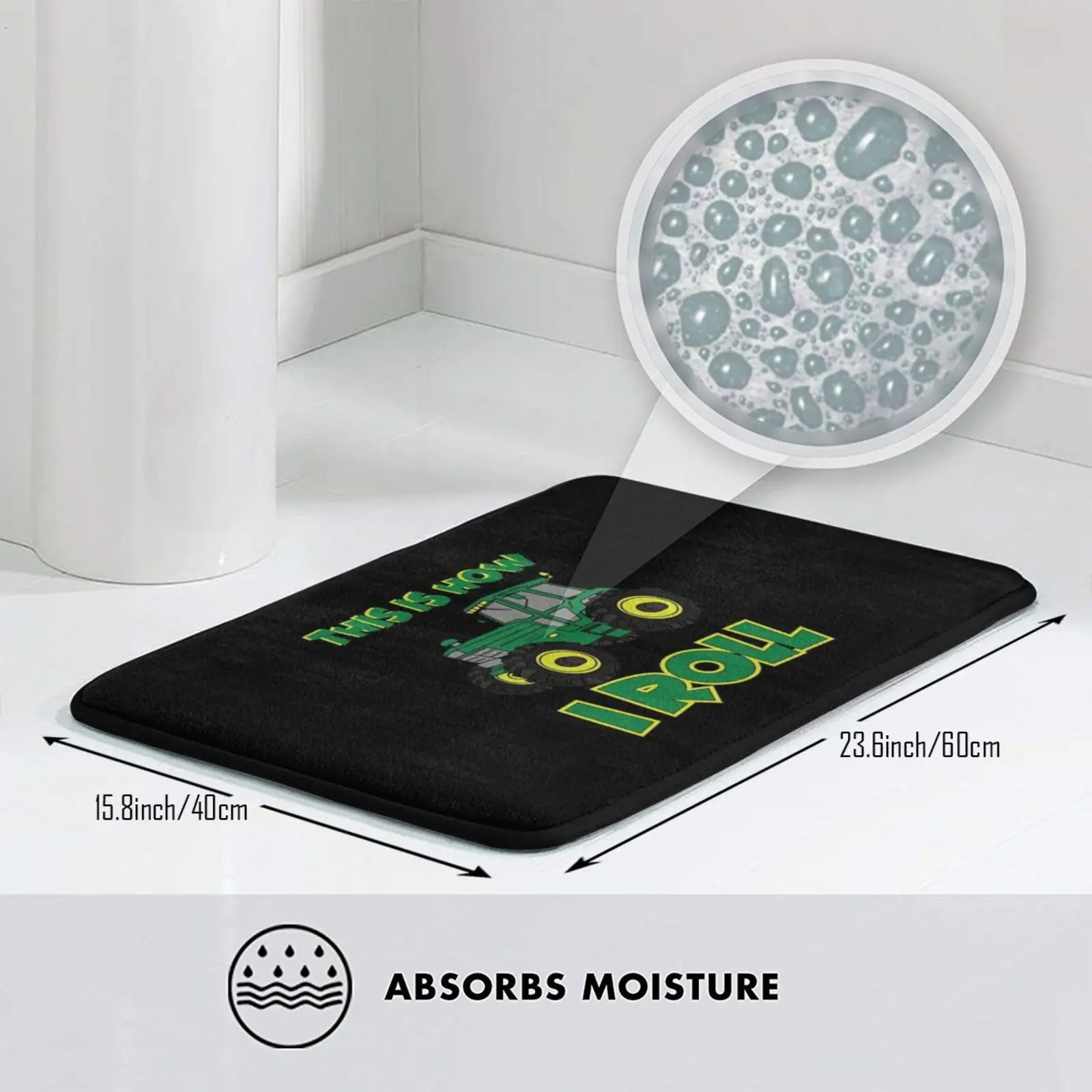 Вот как я роликовый коврик подушка мягкий трактор грузовик для сельского