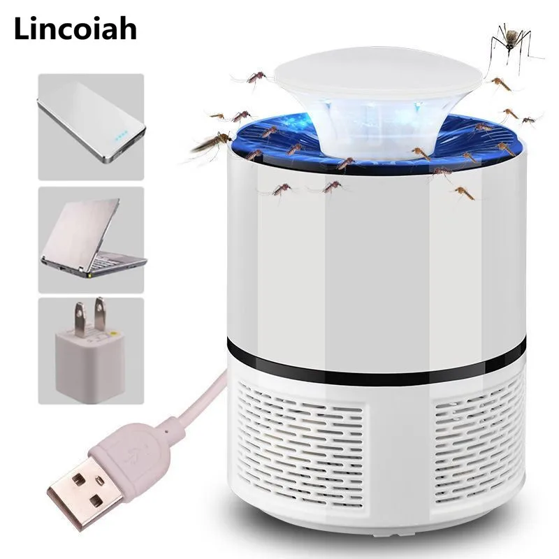 Электрическая лампа для уничтожения комаров USB Фотокатализ без шума излучения