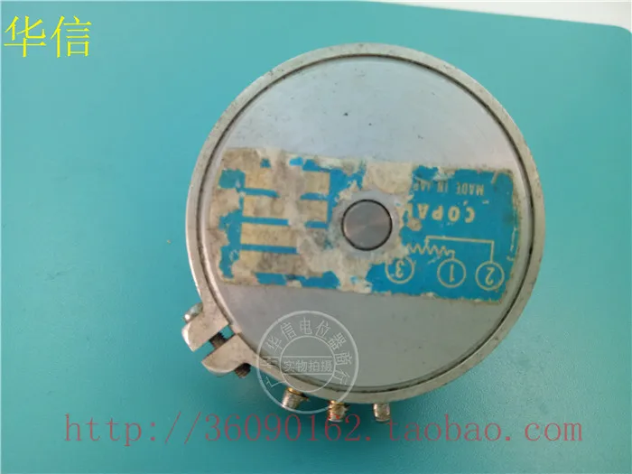

[VK] Used Japan COPAL J45S 0.1% 5K conductive plastic potentiometer angle sensor switch