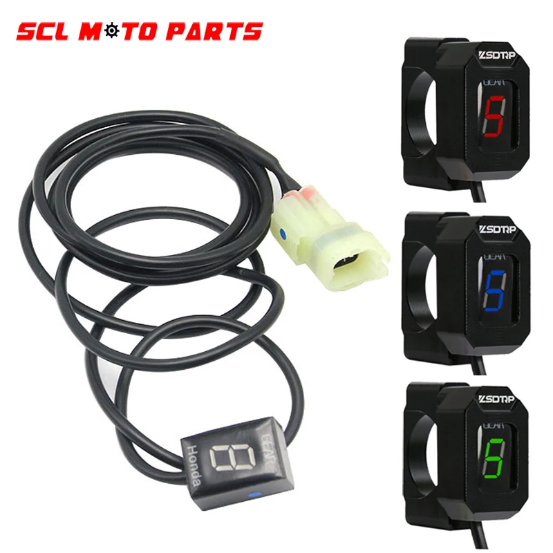

ALconstar-For Honda Gear Display Indicator 1-6 Level Ecu Plug Mount For Honda NC700 XL100 CTX700 CB1100 VT400 CB400SF CBR650F