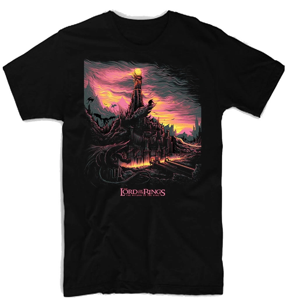 Властелин колец фильм Homme забавная футболка хип хоп одежда футболки тренажерный