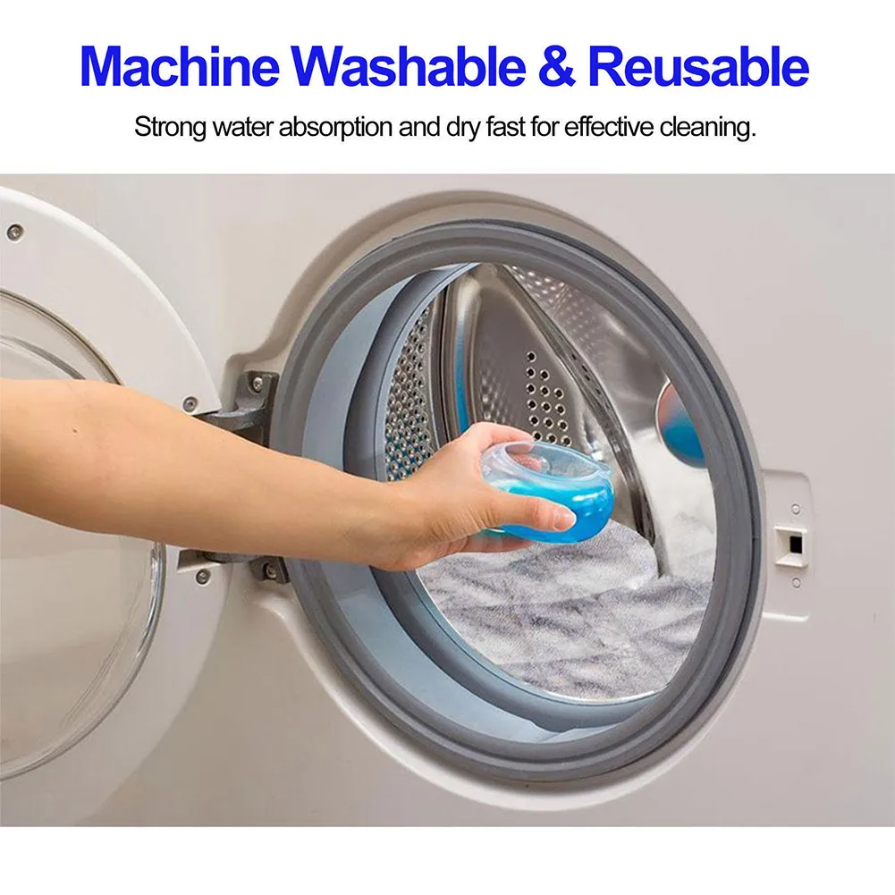 

Cleaning Pads Washable Replacement Durable For Shark Mop S3550 S3601 S3501 S3901 ADW889