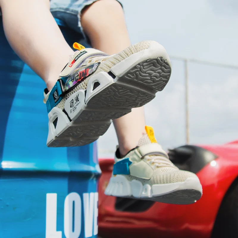 PINSEN 2020 Brand Spring Kids Shoes Boys Sneakers Girls Casual Children for Boy Sport Running Child Chaussure Enfant | Детская одежда и