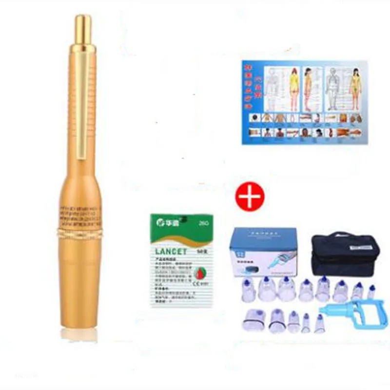 Santou blood collection pen point needling needle cupping cupping puncture for medical painless blood-letting pen blood-draining