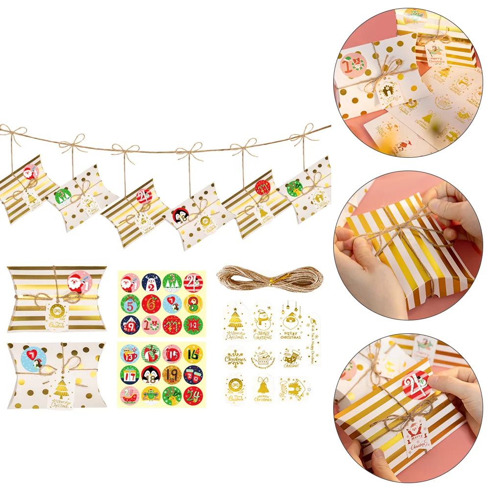 

1 Set Christmas Pillow Candy Box Christmas Candy Box Christmas Gift Box