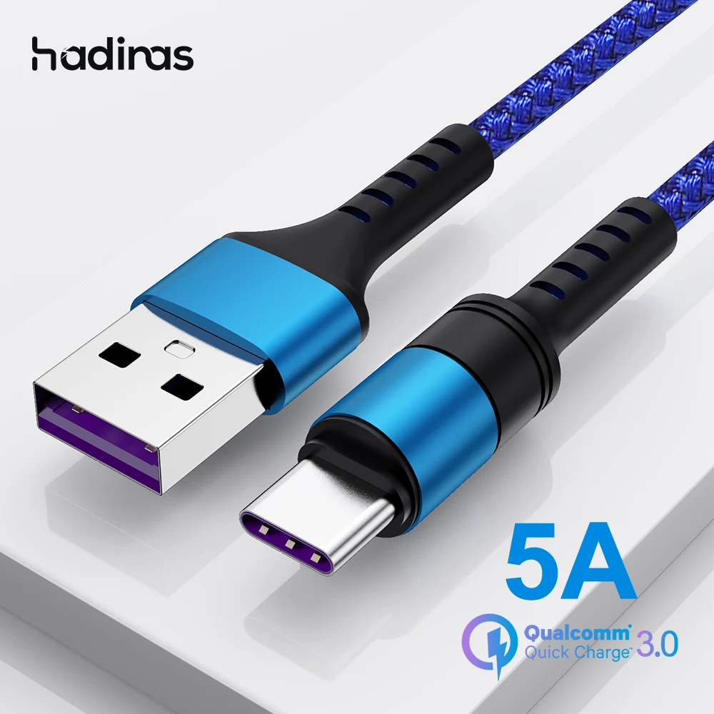 5А USB Type C Быстрая зарядка кабель для Huawei P30 P20 Lite супер быстрый зарядный Xiaomi Mi 9 Samsung