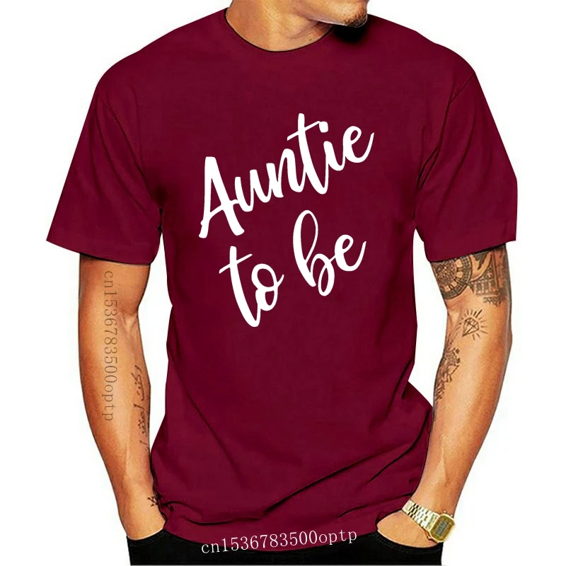 

New brand men shirt Auntie To Be Shirt Gift For Aunt