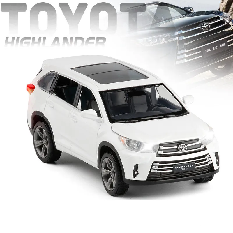 Изысканная модель внедорожника Toyota 2018 из сплава имитация литья под давлением