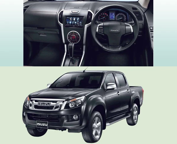 Автомобильная облицовка рамка для звуковой панели комплект приборной Isuzu D Max MU X