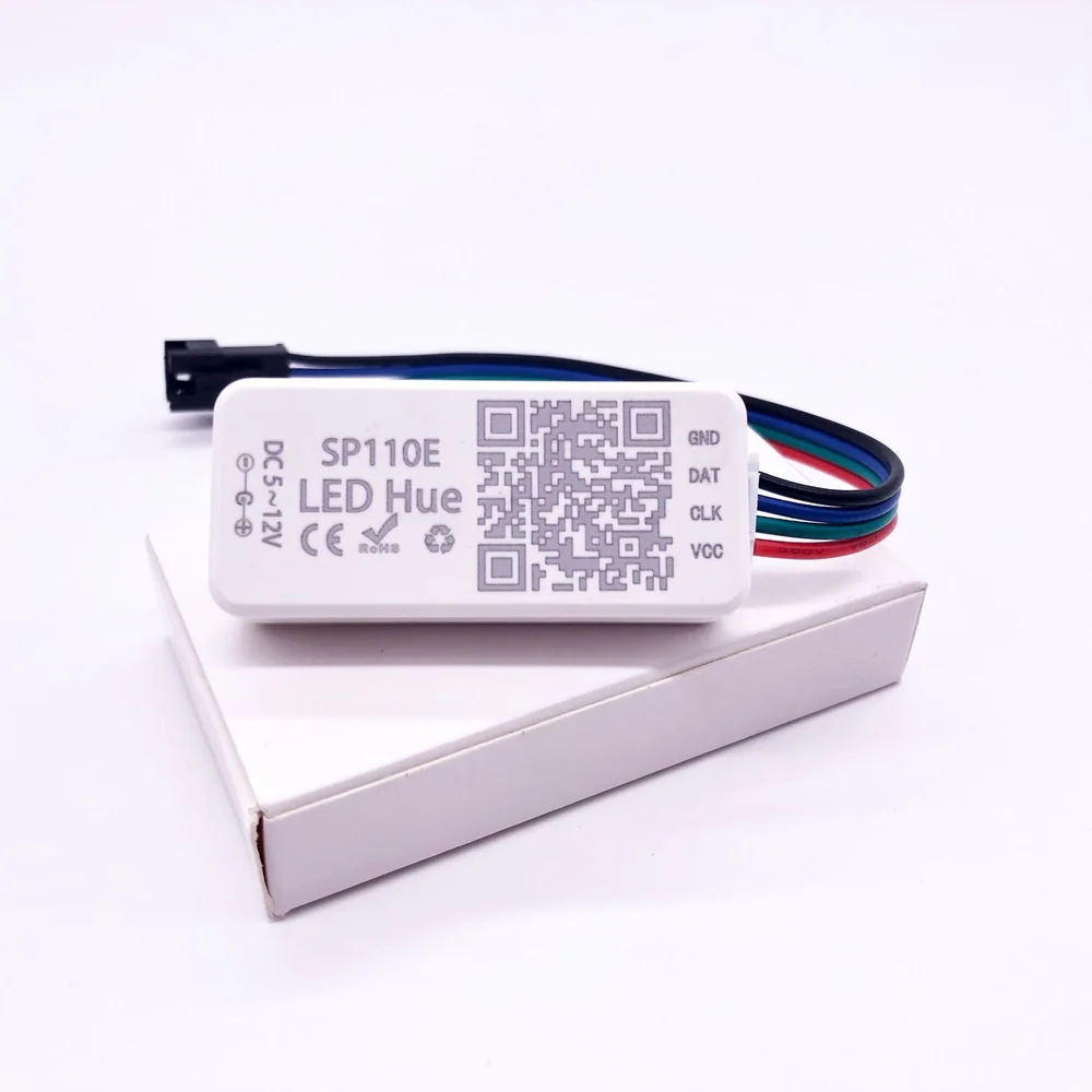 WS2812B смарт контроллер пикселей SP110E Bluetooth светодиодный RGB для WS2811 SK6812