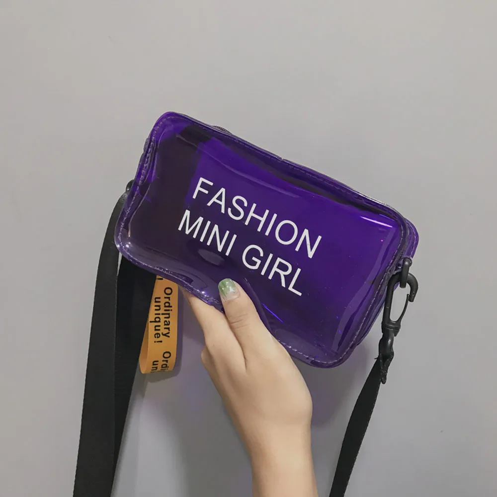 Сумки для женщин 2020 прозрачные сумки через плечо из ПВХ маленькая сумка телефона
