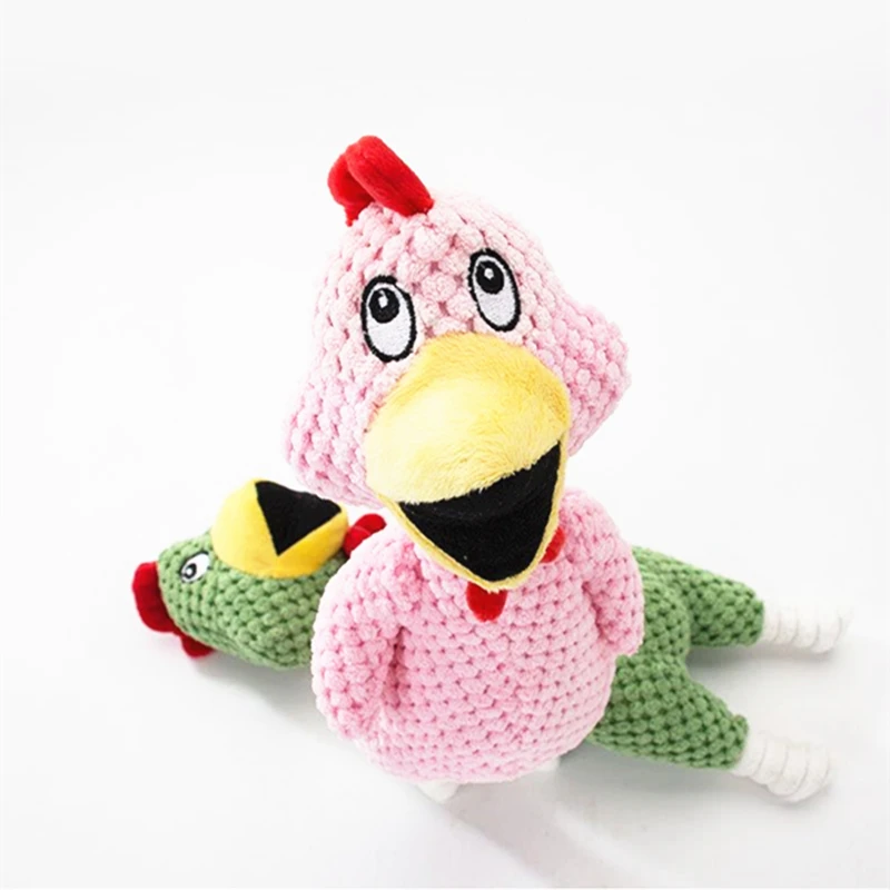 

Dog Voice Toy Plush Toy Puppies Teeth Cleaning Wear-resistant Bite-resistant Toy Yellow Duck Training Sniffing Pet Accessories