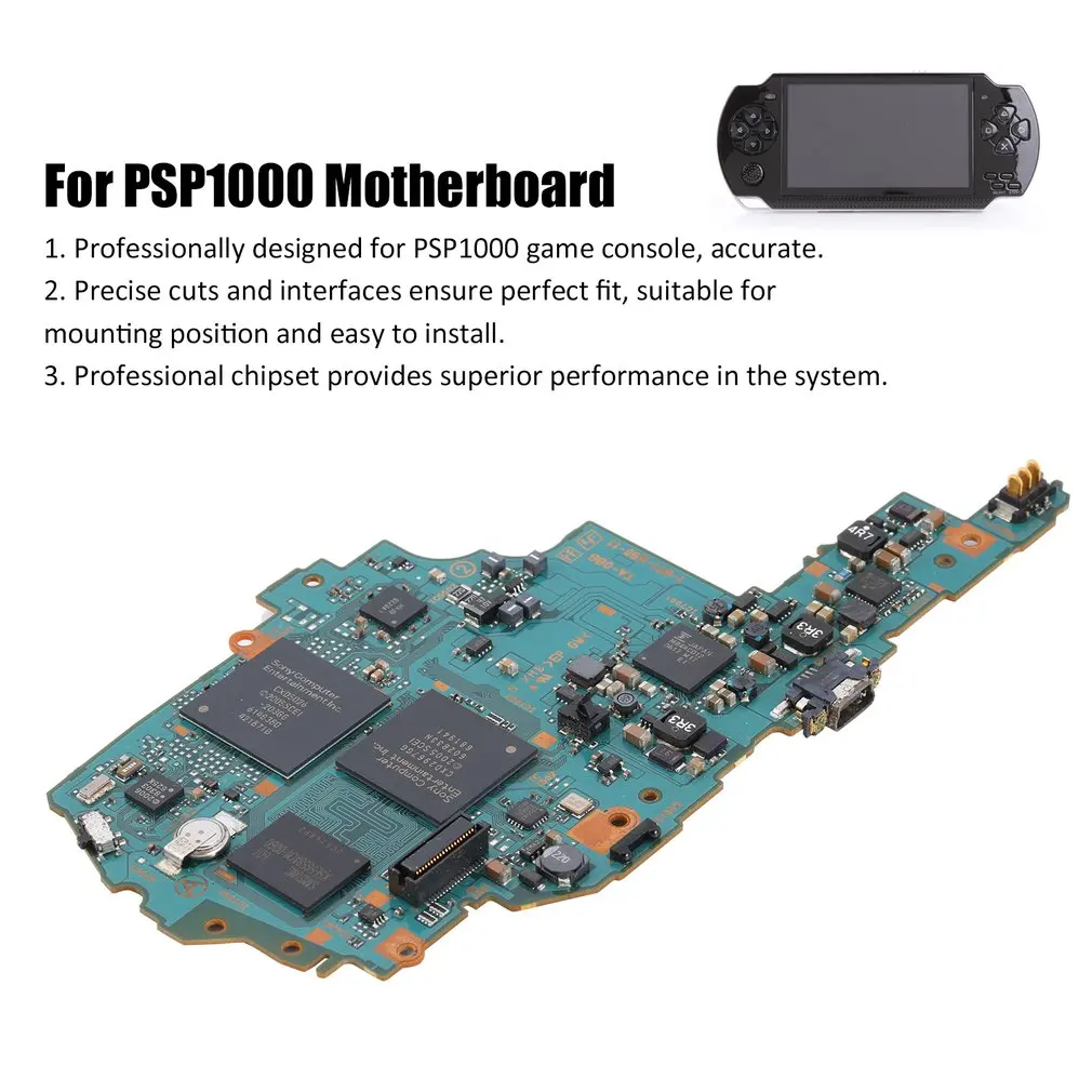 Для Sony PSP 1000 портативная консоль ремонт материнская плата PCB основная замена CO