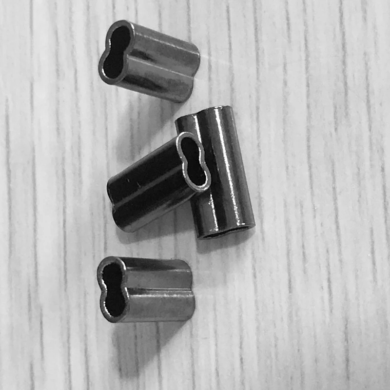 

New Copper Tubes Kit Fishhook Accessories Set Connecting Double Barrel