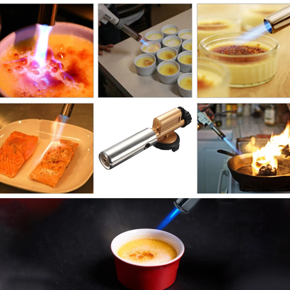 Открытый портативный для пикника барбекю газовый сварочный фонарь струи пламени