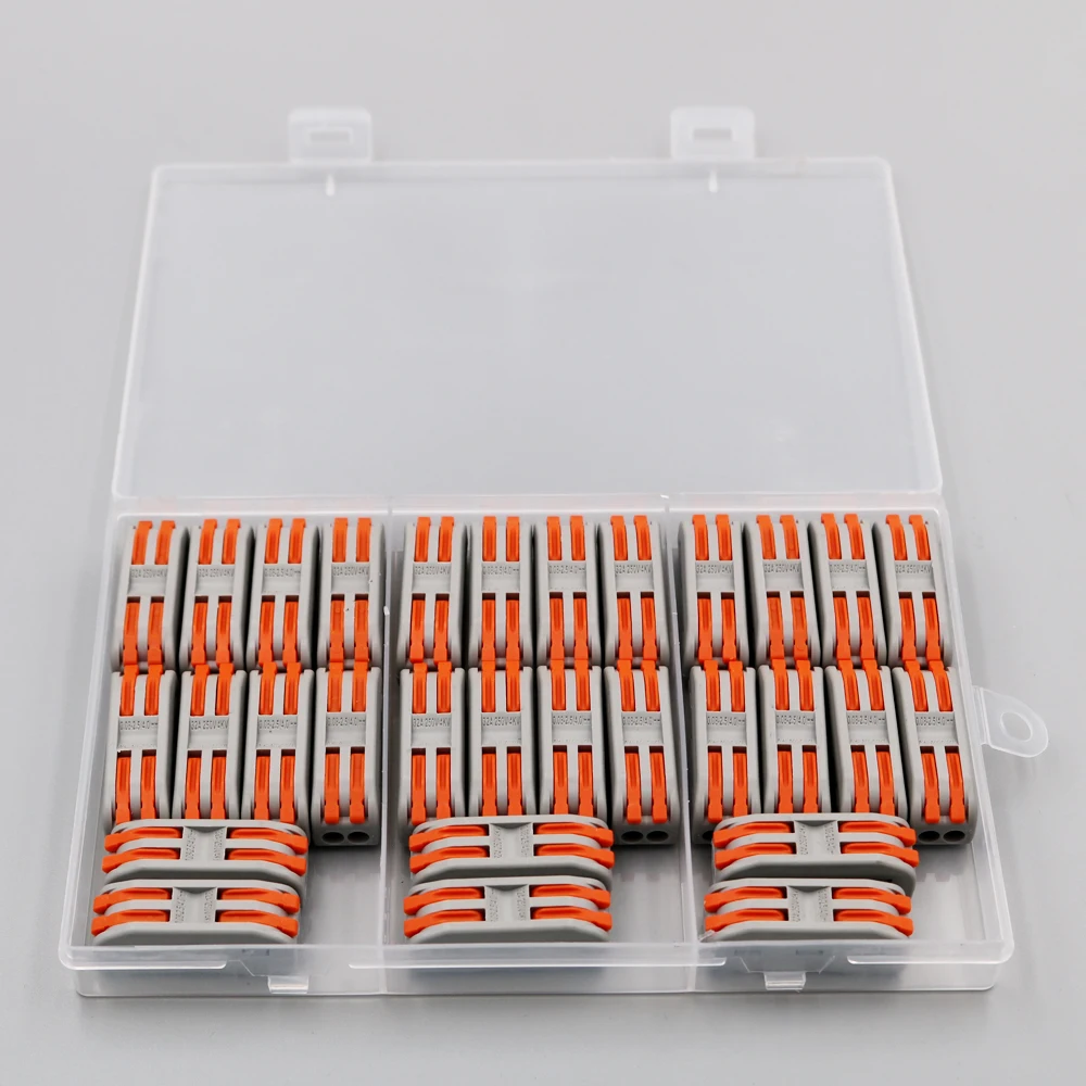Упаковка коробки 30 шт./лот PT 2 pin мини быстрый разъем мягкий и жесткий провод