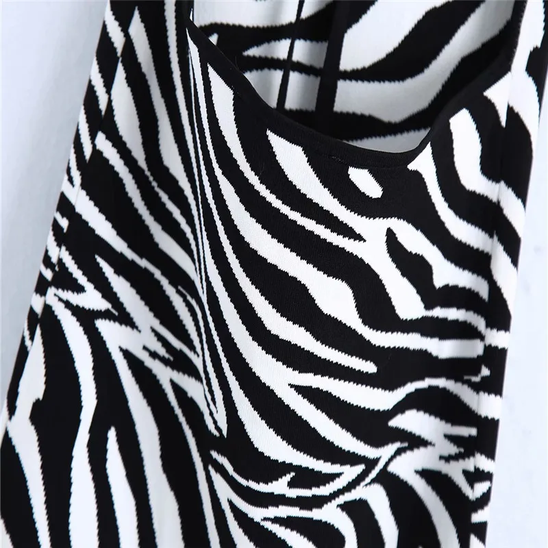 

2021 Vintage Animal Print Long Dress Women Sleeveless Backless Sexy Party Dresses Woman Chic Summer Dress